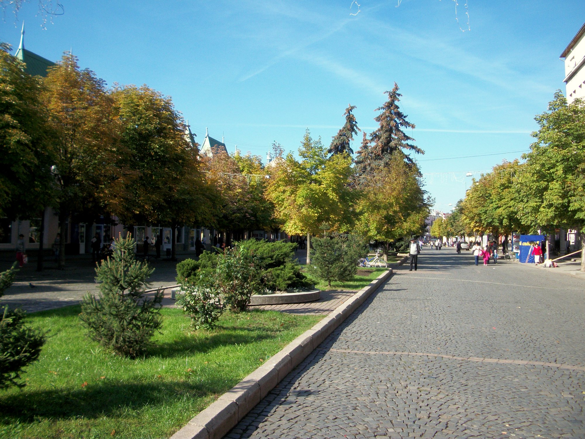 площа Миру Мукачево